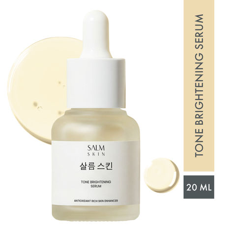 Buy Salm Skin Tone Brightening Serum (20 ml) | Evens & Brightens Skin | Repairs Skin Barrier for Calm & Natural Radiance | Korean Glow Serum for Soft Skin-Purplle