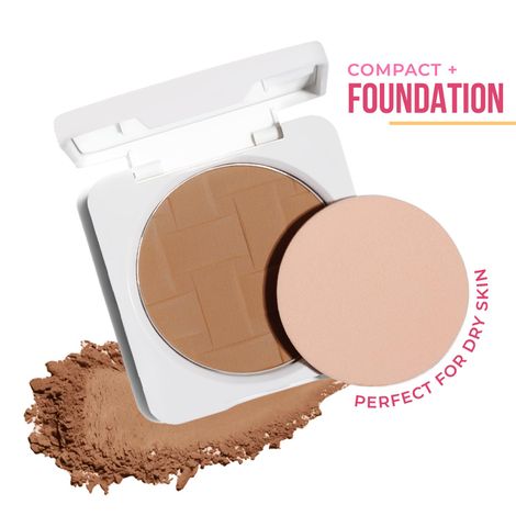 Buy Insight Cosmetics Moisture Lock Compact Foundation - Warm Caramel - 11 gm-Purplle