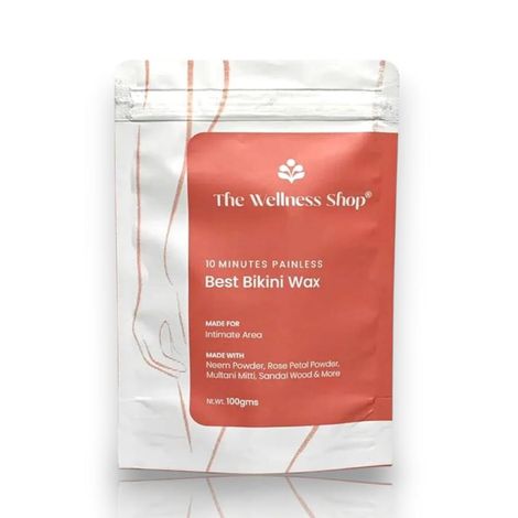 Buy The Wellness Shop Herbal Bikini Wax Powder 100 gm-Purplle