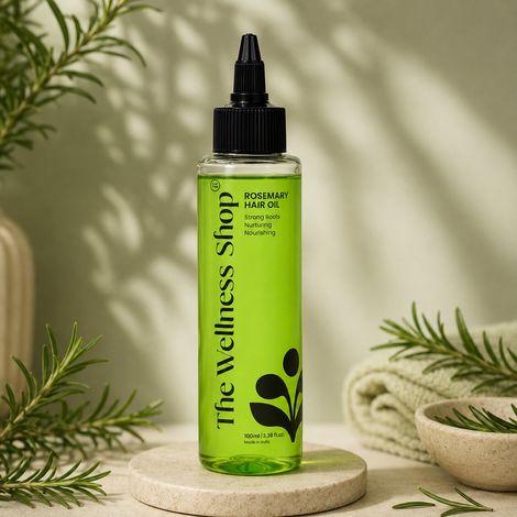 Buy The Wellness Shop Rosemary Hair Oil- 100 ml-Purplle
