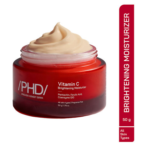 Buy Proven Honest Derma (PHD) Vitamin C Brightening Moisturizer - 50 gm-Purplle