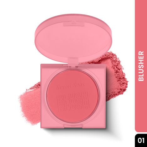 Buy Seven Seas Blusher Eyeshadow Palette - Shade-01 (11.5 gm) | Buildable Coverage | Perfect Pigmentation | Blusher for Women-Purplle