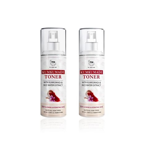 Buy TNW - The Natural Wash Kumkumadi Toner 100 ml | Pack of 2-Purplle