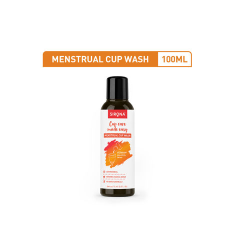 Buy Sirona Hygiene Menstrual Cup Wash - 100 ml-Purplle
