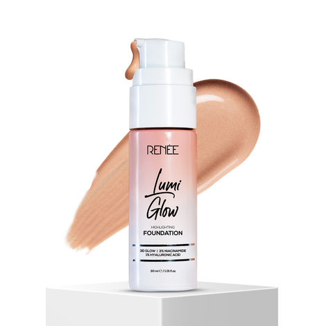 Buy RENEE Lumi Glow Highlighting Foundation 03 Radiant Beige - 30 ml-Purplle
