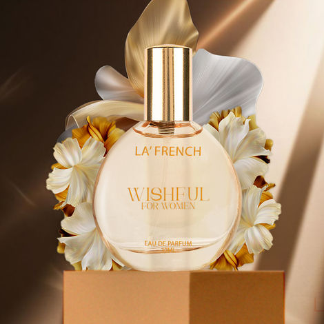 Buy La French Wishful Perfume for Women - 30 ml | Ambery Floral Fragrance with Spicy Fresh Notes | Bold & Elegant Long-Lasting Scent | mini perfume | trial pack | gift for her-Purplle