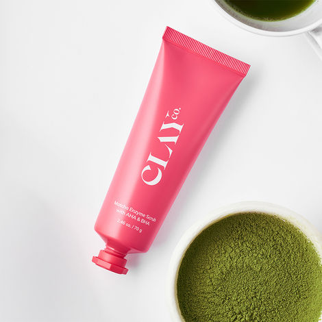 Buy Clayco Matcha Enzyme Scrub with AHA & BHA | 70 gm-Purplle