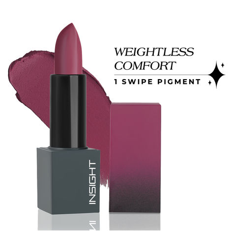 Buy INSIGHT Velvet Matte Lipstick – Enchanting Blush 3.8 gm-Purplle