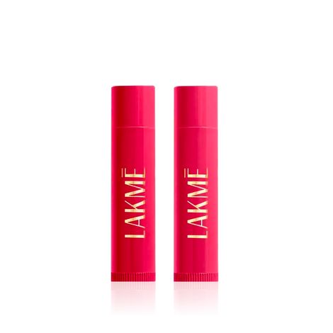 Buy Lakme Lip Love Care Stick Cherry|Nourishing Lip Balm|SPF 15 | 4.5 gm (Pack of 2)-Purplle