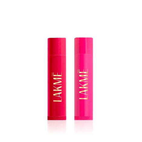 Buy Lakme Lip Love Care Stick Combo of 2( Strawberry|Nourishing Lip Balm SPF 15 (4.5 gm) + Cherry Nourishing Lip Balm SPF 15 ( 4.5 gm))-Purplle