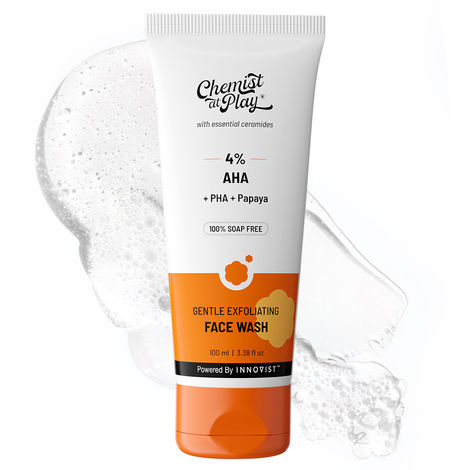 Buy Chemist At Play's Gentle Exfoliating Face Wash| Instant Glow| Gently Exfoliates| Reveals Brighter Skin|100 ml-Purplle