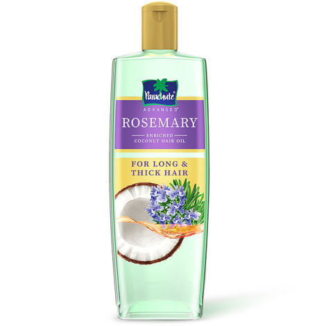 Buy Parachute Advansed Rosemary enriched Coconut Hair Oil| Rosemary Hair Oil| Superfoods’ Magic| Long & Thick Hair|(300 ml)-Purplle