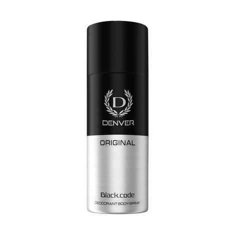 Buy DENVER Black.Code Original Deo - 150 ml | Long Lasting Deodorant Body Spray for Men-Purplle