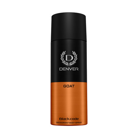 Buy DENVER Black.Code GOAT Deo - 150 ml | Long Lasting Deodorant Body Spray for Men-Purplle