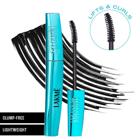 Buy Lakme 9 to 5 Eyeconic Curling Mascara , Smudgeproof, Waterproof, lasts upto 24 Hrs - Black (9 ml)-Purplle