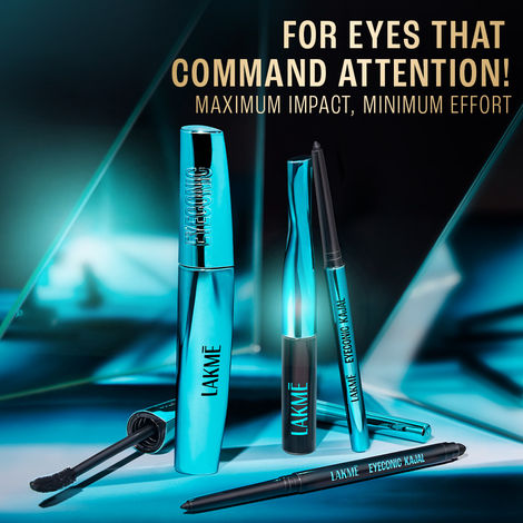 Lakme 9 to 5 Eyeconic Curling Mascara, Smudgeproof, Waterproof