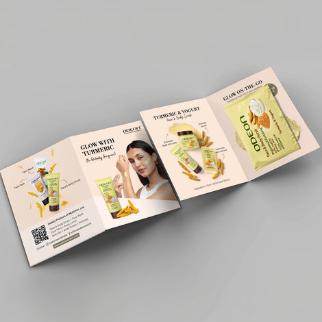 THE SKIN/オリオン出版 Odeon Brightening Turmeric & Yogurt Face and Body Scrub I Gentle