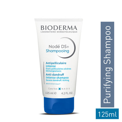 Buy Bioderma Node DS+ Shampooing Anti Dandruff Intense Shampoo Hair Scalp Care, 125 ml-Purplle