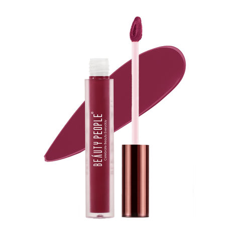Buy Beauty People Stay on Matte Lipstick | Long-Lasting | Hydrating & Lightweight | Smooth Lips - Perfect for Women | Matte Lipstick (BP-03, 4.5 ml)-Purplle