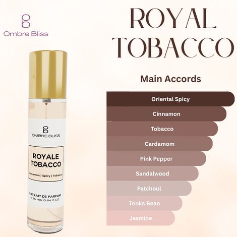 Ombre Bliss Royale Tobacco perfume for men & women 25ml