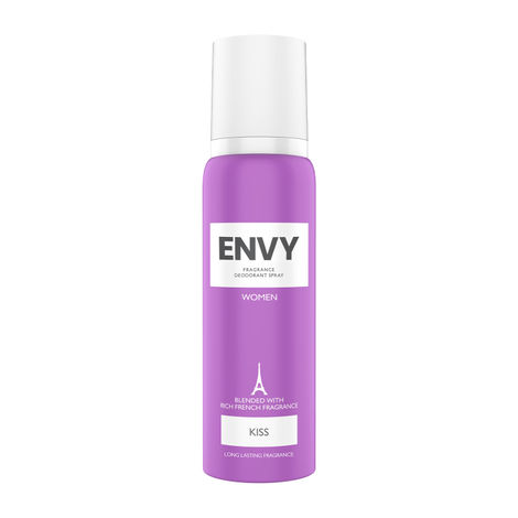 Buy ENVY Kiss Deodorant - 120 ml | Long Lasting Deo Perfume Spray For Women-Purplle