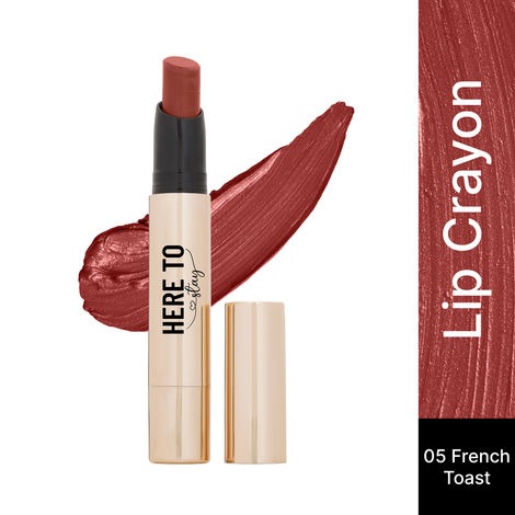Buy Swiss Beauty Select Here To Stay Lip Crayon, 2.5 gm - French Toast-Purplle