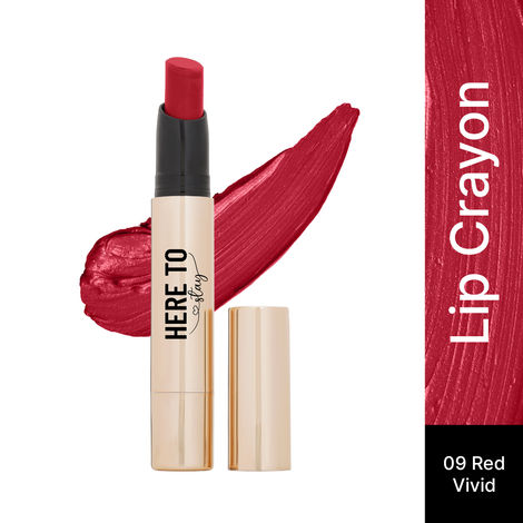 Buy Swiss Beauty Select Here To Stay Lip Crayon, 2.5 gm - Red Vivid-Purplle