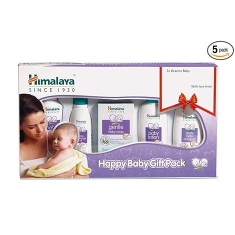 Buy Himalaya Baby Happy Baby Care Gift Pack of 5-Purplle
