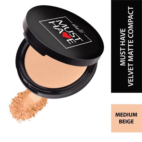 Buy Iba Must Have&nbsp;Velvet Matte Compact&nbsp;- Medium Beige, 9g | High Coverage l Ultra Blendable l Face Makeup | Weightless Formula | SPF 15 | Oil Free Fresh Matte Finish look|&nbsp;Vegan & Cruelty-Free-Purplle