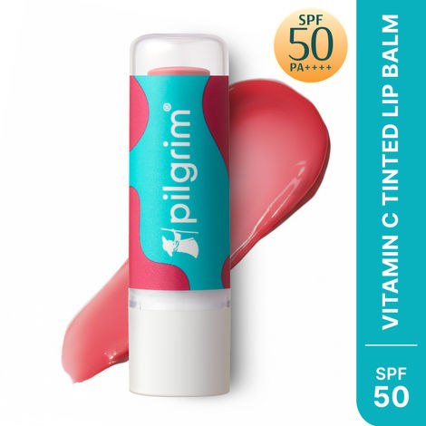 Buy Pilgrim Vitamin C Moisture-Rich Tinted Lip Balm 4.5 gm-Purplle