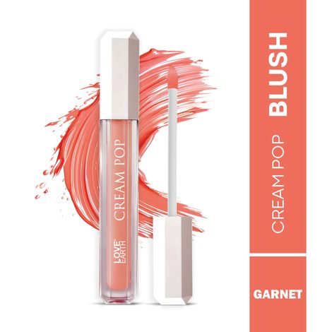 Buy Love Earth Cream Pop Blush - Garnet 2 ml-Purplle