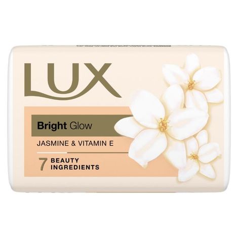 Buy Lux Bright Glow Jasmine & Vitamin E For Glowing Skin Beauty Bar Mega Pack 3X100 g-Purplle