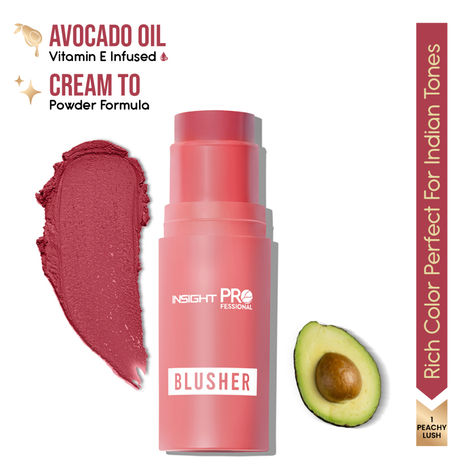 Buy INSIGHT Professional Blusher - Peachy Lush 10 gm-Purplle
