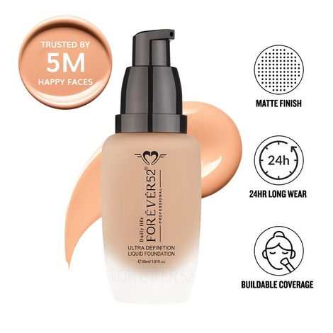 Buy Daily Life Forever52 Ultra Definition Liquid Foundation FLF014 (30 ml)-Purplle