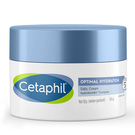 Buy Cetaphil Optimal Hydration Daily Cream 50 gm-Purplle