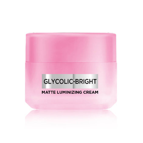 Buy L'Oreal Paris Glycolic Bright Matte Luminizing Cream | Instant Glow Booster | Matte Skin | Luminizing Glow | Dark spot & Pigmentation Reduction | 50 ml-Purplle