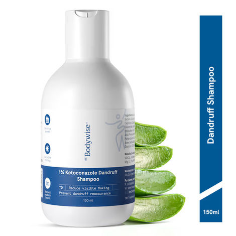 Buy Be Bodywise 1% Ketoconazole Shampoo Reduces Dandruff, Calms an Itchy Scalp | 150 ml-Purplle