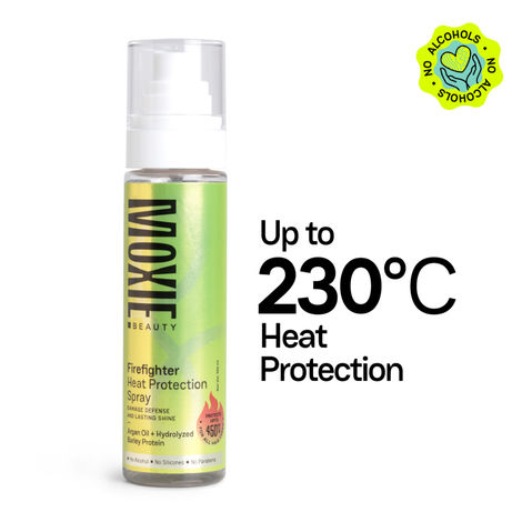 Buy Moxie Beauty Firefighter Heat Protection Spray | Up to 450°F protection| No Alcohol | Frizz-Free Glossy Finish | 100 ml, Pack of 1-Purplle