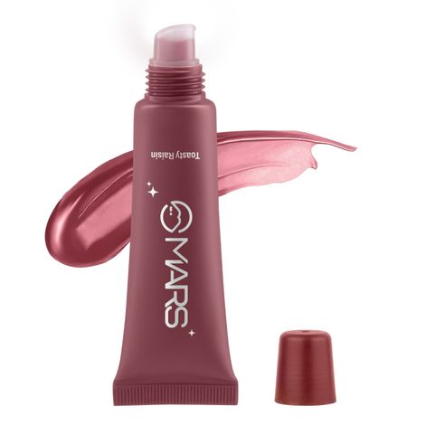 Buy MARS Lippy Top Hydrating Lip Gel (10 ml) (06-TOASTY RAISIN) | Nourished With Vitamin-E & Shea Butter | Long Lasting Hydration | Glossy Finish | Easy to Apply-Purplle