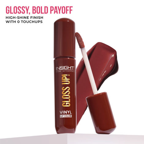 Buy Insight Cosmetics Gloss Up ! Vinyl Lip Color – Spiced Caramel - 4 gm-Purplle