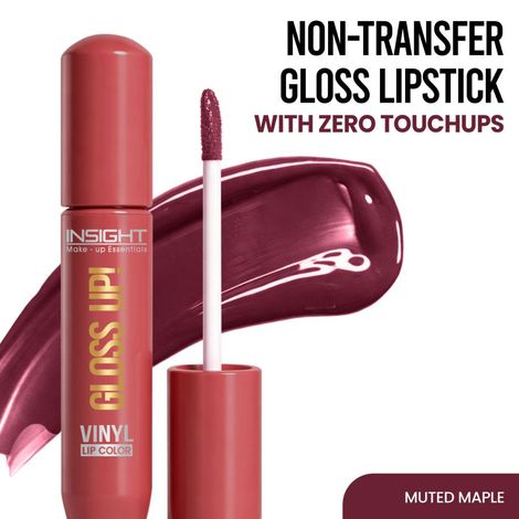 Buy Insight Cosmetics Gloss Up ! Vinyl Lip Color – Muted Maple - 4 gm-Purplle