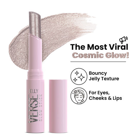 Buy Swiss Beauty Jelly Verse Glow Stick | Rich Colour Payoff - Star Shower, 3 gm-Purplle