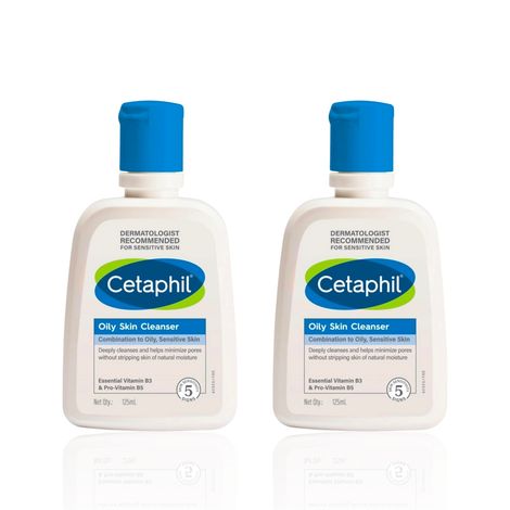 Buy Cetaphil Oily Skin Cleanser - (118 ml) (Pack of 2)-Purplle