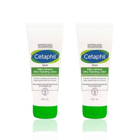Buy Cetaphil Daily Advance Ultra Hydrating Lotion (30 gm) (Pack of 2)-Purplle