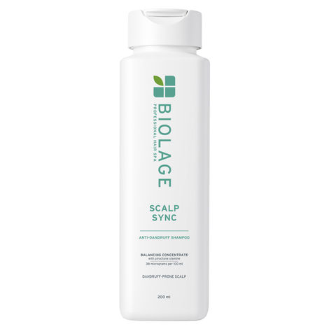Buy Biolage Scalp Sync Anti-Dandruff Shampoo, Removes Visible Flakes from 1st Use, Enriched with Piroctone Olamine, Shampoo for Men and Women, Deep Scalp Treatment, Vegan & Cruelty-Free, 200 ml-Purplle