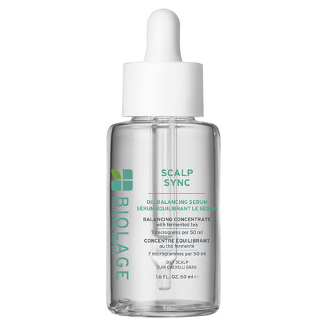 Buy Biolage Scalp Sync Oil Balancing Serum - Absorbs Excess Oil, For Oily Scalp, Soothed and Hydrated Scalp for up to 72 hours, with Fermented Tea Blend, Vegan & Paraben-Free, 50 ml-Purplle