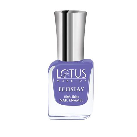 Buy Lotus Make-Up Ecostay Nail Enamel Blue Hues | Easy to Apply | Glossy Finish | 10ml-Purplle