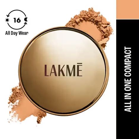 Buy Lakme 9 To 5 Primer + Matte Powder Foundation Compact - Natural Light (9 gm)-Purplle