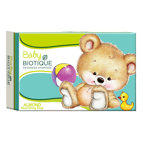 Buy BiotiqueA A BabyA Almond Nourishing Soap (75 gm)-Purplle