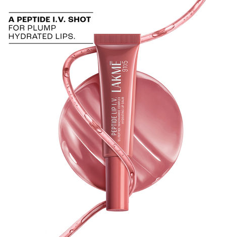Buy Lakme Peptide Lip IV, Hydrating Lip Balm, Bare Minimum Hydration (10 gm)-Purplle